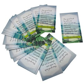 Westmon Works Irish Blessing Holy Card Bulk Set with Prayer from Ireland Pack of 25