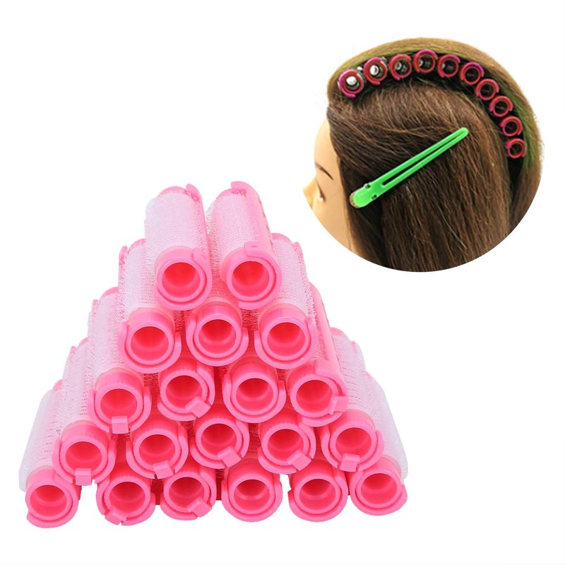 20pcs Hair Perm, Rod Roller Curler Hairdressing Curly Hair Perm