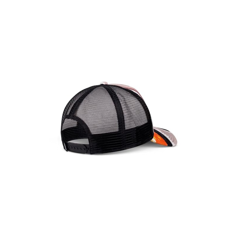 Djinns - Paintdots (Black/Orange/Purple) - Trucker Cap Mesh Cap Hat