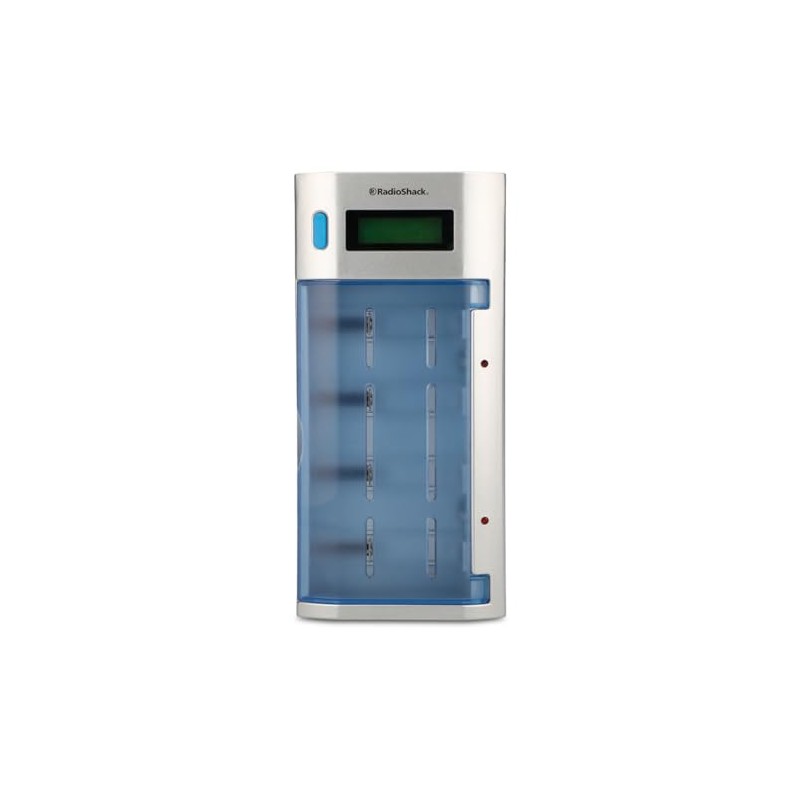 RadioShac Cargador de Pilas Recargables | Compatible con AA, AAA,