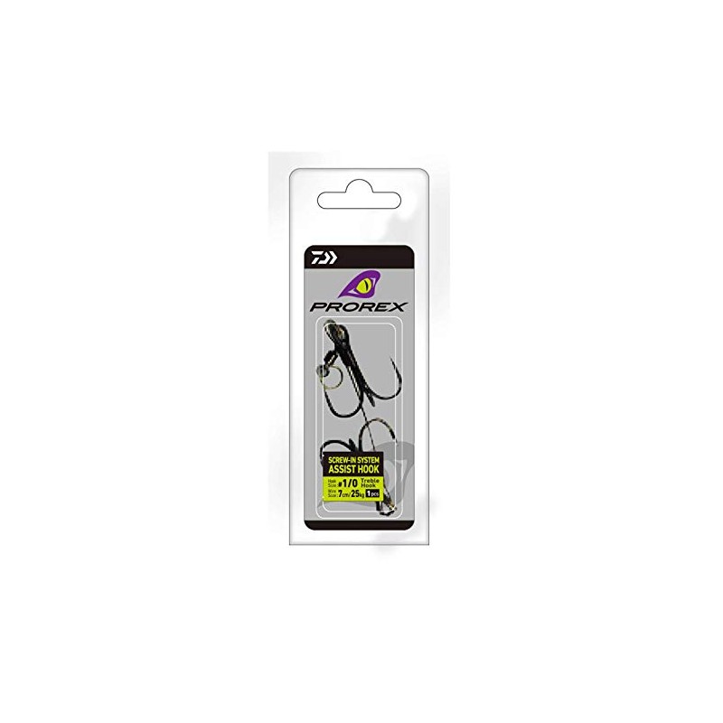 DAIWA PROREX SCREW-IN ASSIST HOOK #1/0