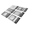 6 Bags Scrapbook Frames Retro Assorted Styles Durable PET for