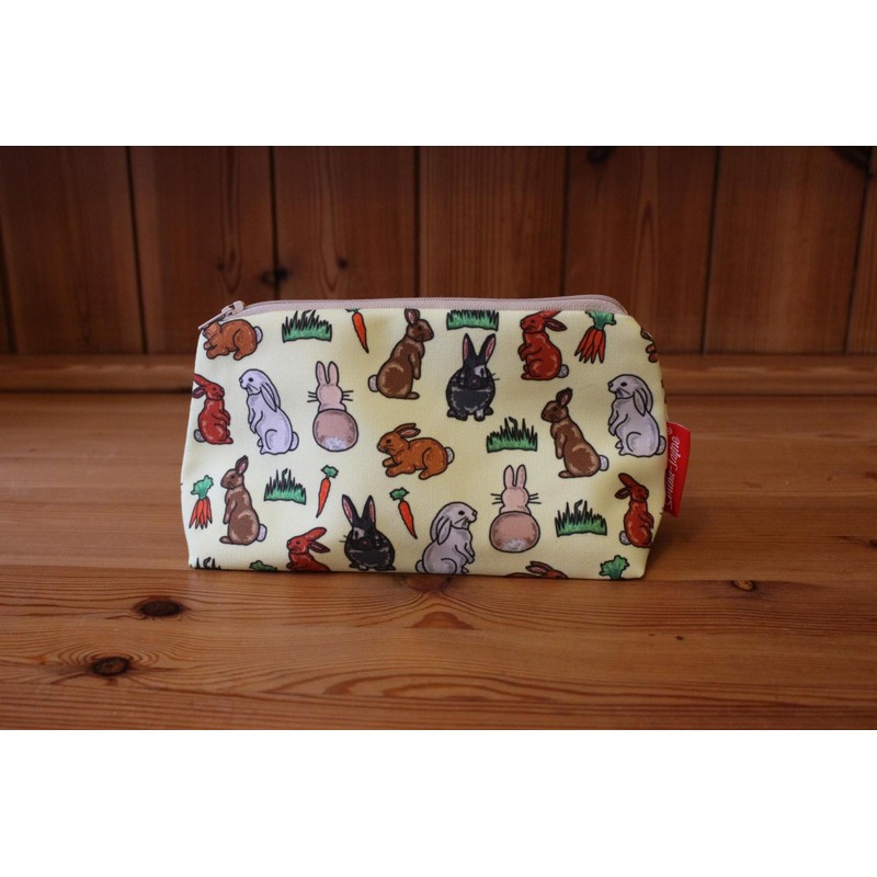 Rabbits Cosmetic Bag by Selina-Jayne