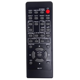 Leankle Remote Control R017 for Hitachi Projectors CP-A220N/NM, CP-A300N/NM, CP-AW250N/NM, iPJ-AW250NME/NG, CP-RX79, CP-RX82, CP-RX93, CP-RX94, CP-WX3014WN, CP-WX4021N, CP-RX93, CP-RX94, CP-WX3014WN,
