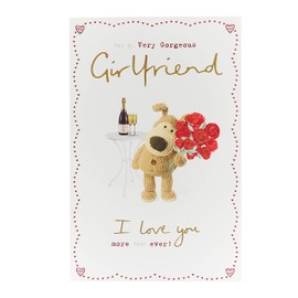 Boofle Gorgeous Girlfriend Valentine's Greeting Card Cute Valentines Day Cards