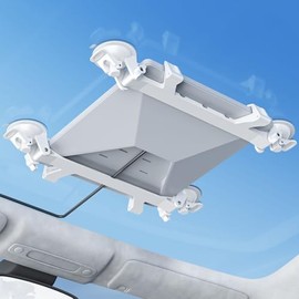 Kit de Mount para Starlink Mini para Coche, Kit de Soporte para Starlink Mini con Ventosa para Ventana y Techo Corredizo de Coche, Accesorios