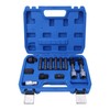EVTSCAN 13pcs Alternator Freewheel Pulley Removal Tool Kit, Heat-Treated Carbon