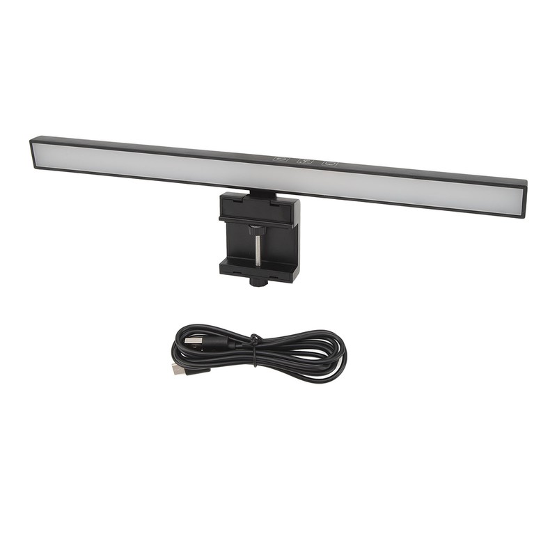 Black Laptop Monitor Lamp Anti Blue Light Eye Care LED