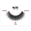 Happy Heartbeat 3D Clear Band False Eyelashes, Cat Eye, Wispy,
