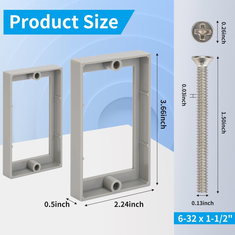 XGGYA Box Extender Gray 4 Pc