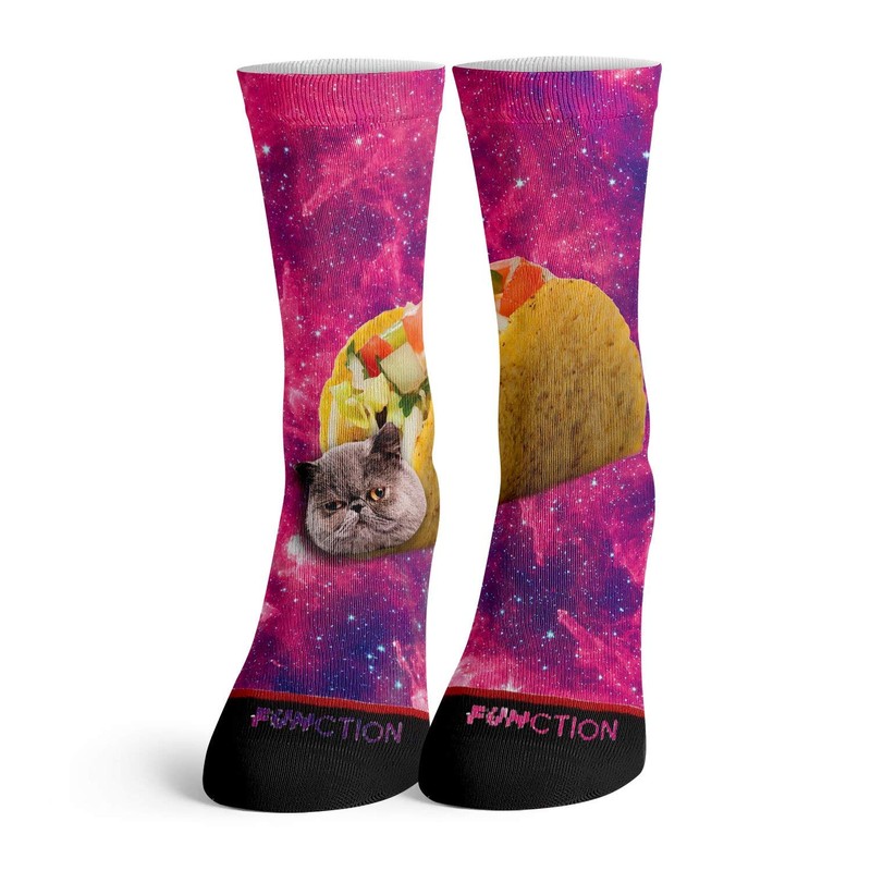 Function - Galaxy Taco Cat Fashion Socks One Size
