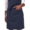 Chef Works Unisex Color Apron, Navy