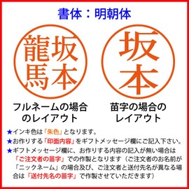 Shachihata Name 6 [Body Color: Gray] [Typeface: Mincho] [Ink: Vermilion] [Bespoke Product]