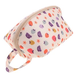 BUGUUYO Bra Storage Bag Pink Makeup Bag Makeup Kit Toiletry Bag Toiletries Travel Bag Pocket Organizer Lunch Boxes Travel Makeup Bag Travel Bags Travel Bag for Toiletries Fabric