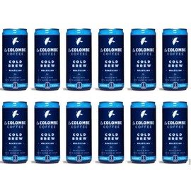 La Colombe Cold Brew Coffee - Brazilian - 9 Fluid Ounce, 12 Count - Medium Roast, Single-Origin - Made With Real Ingredients - No Sugar Added - Pure Black Coffee Grab And Go