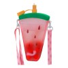 FRUTAS Botella Vaso Paleta Frutas Kawaii Agua Lonchera Lunch