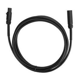 ASHATA Cable de Audio Mini XLR Macho a Hembra, 3 Pines Mini XLR Macho a XLR Hembra, para Videocámara Cámara DSLR Conexión de Interfaz de Micrófono(2m / 78.74in)