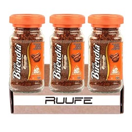 Buendia Instant Coffee Amaretto Coffee 100% Colombian Coffee 3 pack (2.9oz each) Cafe Instantaneo Amareto Cafe Colombiano Colombian Coffee