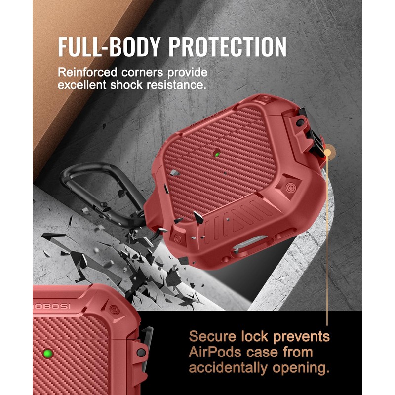 MOBOSI for AirPods 4 Case with Cleaner Kit, Compatible with