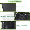 omoZone Floor Center Console Cover Armrest Lid Black Compatible with