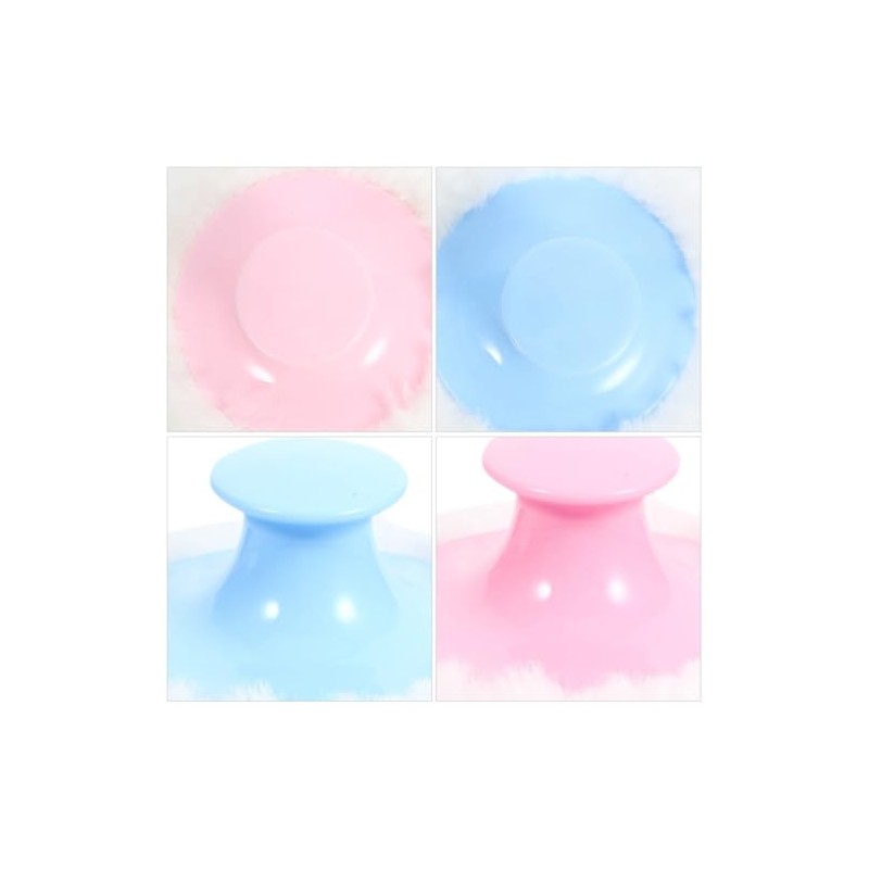 Jojofuny 2pcs Powder Puff 8cm Soft Plush Talcum Applicator For