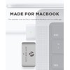 Extensor USB C para MacBook con funda, adaptador de extensión
