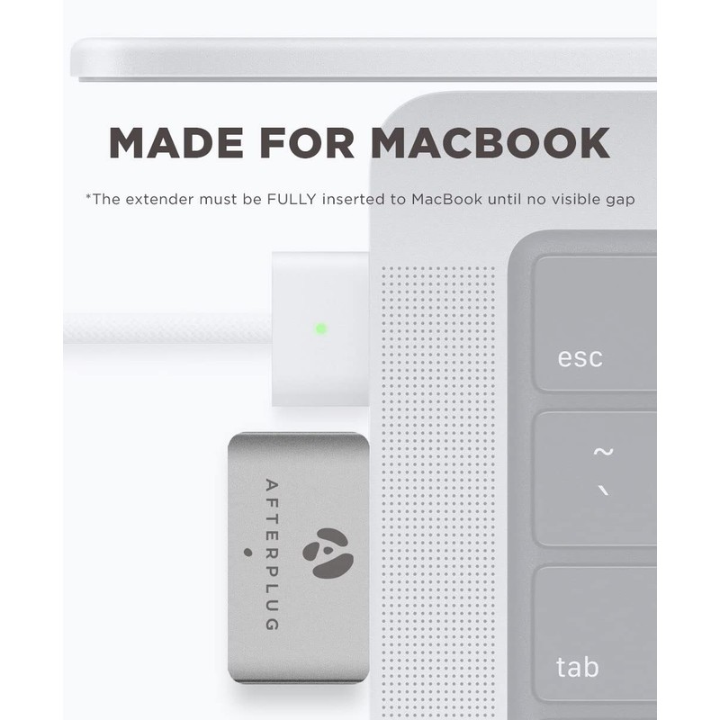 Extensor USB C para MacBook con funda, adaptador de extensión