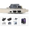 CY Card PCI-E 1X 4X 16X to Firewire 400 Capture