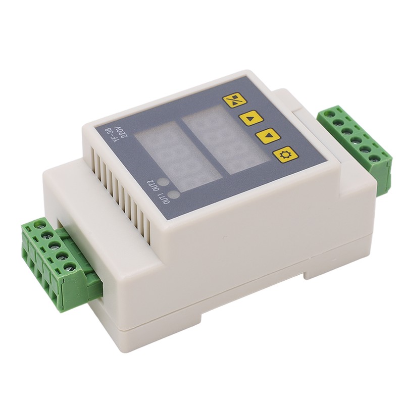 Timer Module 2 Channel Accurate LCD Screen ABS Delay Module