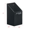 Extreme Max 5001.6185 Wall-Mount Aluminum Fire Extinguisher Holder Storage for