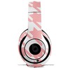 Skin Decal Wrap Works with Beats Studio 2 and 3 Wired and Wireless Headphones Houndstooth Pink Skin Only Headphones NOT Included