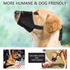 NACOCO Adjustable Dog Mesh Muzzle - Soft Mesh Breathable Muzzle