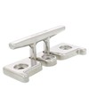 Ropeze Stainless Steel 6-Inch Folding Cleat, Marine Grade, Corrosion Resistant,