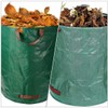 ORFOFE 3pcs Folding Rubbish Bags Garden Waste Bags Standable Portable