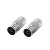 PADCR 2x Coaxial Socket to Coaxial Female Antenna Coaxial Adapter