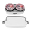 Self Cooking Lunch Box Leakage Proof 2 Stainless Steel Inner