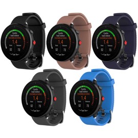 QGHXO Band for Polar Vantage M, Soft Silicone Replacement Watch Band for Polar Grit X/Vantage M Smartwatch (No Tracker, Replacement Bands Only)