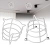 8 Pcs White Fire Sprinkler Head Guard Cover,Durable Fire Spirnkler