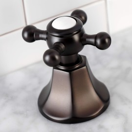 Kingston Brass KSK4305BXTR Deck Mount Hand Shower with Diverter for Roman Tub Faucet, 8 x 5.63 x 2.38, Oil Rubbed Bronze