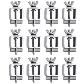 aleawol Welding Clips, Butt Welding Clamps, Pack of 12 Welding Clamps, Car Door Welding Clamps, Reusable Sheet Metal Welding Clamp for Household, Industrial Accessories