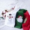 BYAWAY Christmas Hand Towels - Decorative Set, 25" x 16",