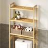 AMBIRD Over The Toilet Storage, 3-Tier Bathroom Organizer Over Toilet
