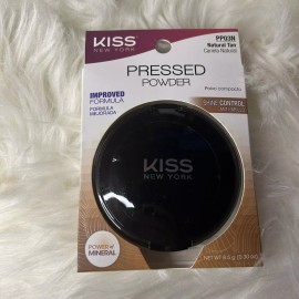 Kiss New York Pressed Powder Shine Control PP03N Natural Tan