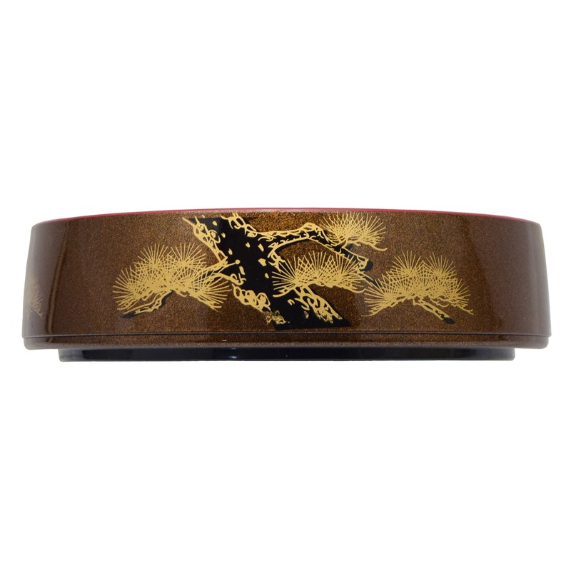 髙儀(Takagi) 寿司桶 梨地老松 1人 7寸