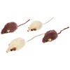 Nobby Plüschmaus mit Rassel, 5 cm, 1 Packung (1 x