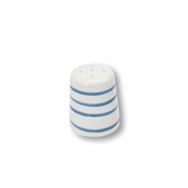 Gmundner Keramik Manufaktur 0102SLGL05 Blaugeflammt Salt Shaker Straight