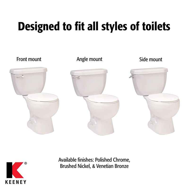 Plumb Pak PP836-74CPL Universal Fit Toilet Handle Tank Flush Lever,