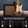 LEKATO Wireless Guitar System UHF Wireless Guitar Transmitter Receiver Rechargeable