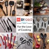 DI ORO Silicone Ladle & Spoons for Cooking – Large