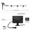 SUNTHIN 24ft Solar String Lights, USB Rechargeable Solar Outdoor Lights